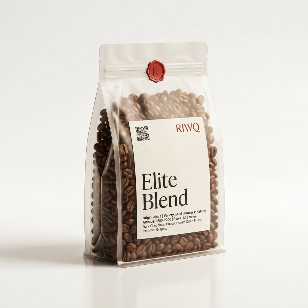 مزيج النخبة - Elite Blend مزيج النخبة - قهوة رواق RIWQ